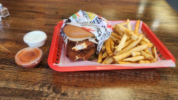 Nashville hot chicken