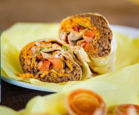 Try our wraps for lunch today