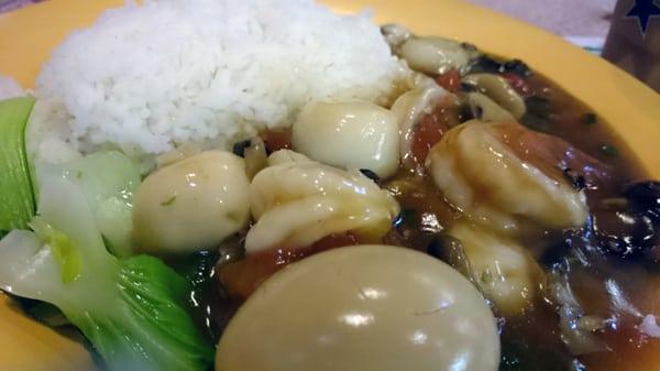 Seafood with rice, Star Tapioca