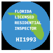 Certified Florida Licensed Residential Inspector.