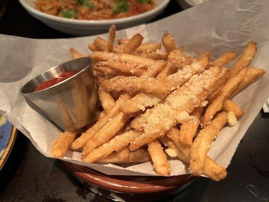 Truffle Fries*.  Excellent.