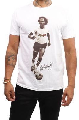 Bob Marley Graphic Tee on Men's Model (available unisex)