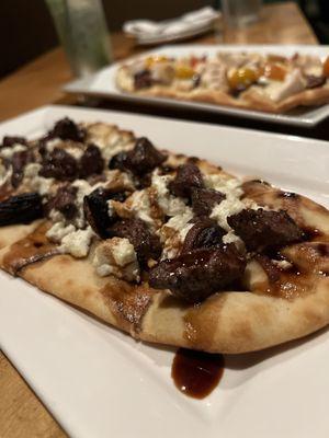 Steak & fig flatbread