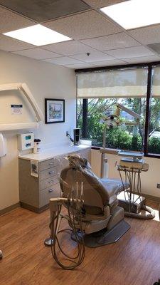 We provide space in our exam rooms so that we can see those with special needs.