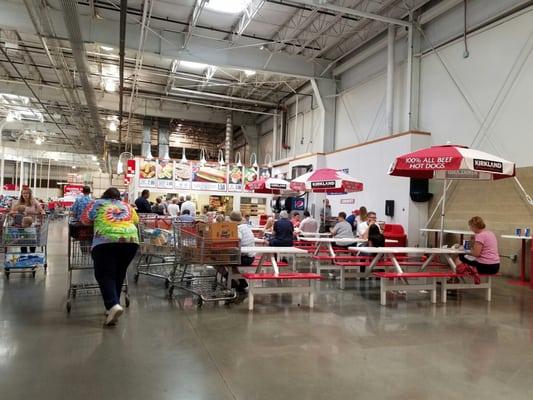 Indoor food court