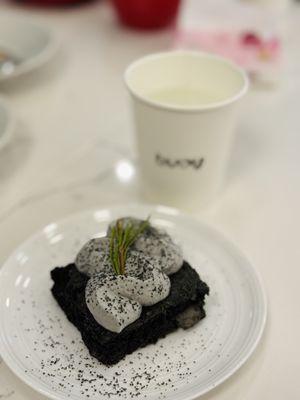 Black Sesame Brownie