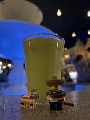 Delicious avocado margarita!