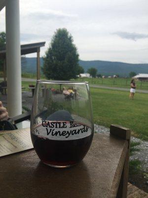 Wine and Mountain Views