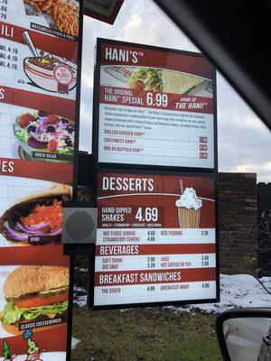 Drive thru Menu @ National Coney 19 & Garfield