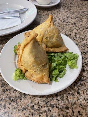 Lamb samosas--fantastic