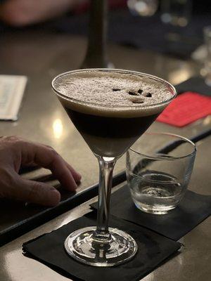 Almond espresso martini