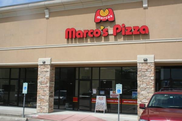 The Marco's storefront.