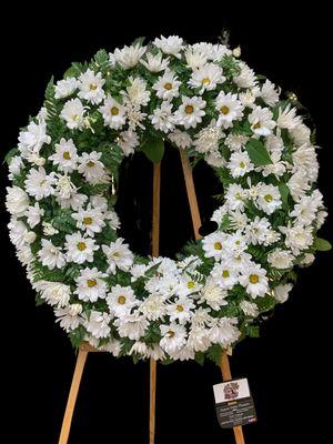 Sympathy wreath