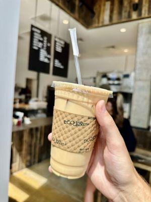 Dulce de Leche Iced Latte