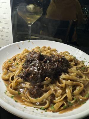 Oxtail pasta dish 
Photography: Brooke and Crane Media Group LLC