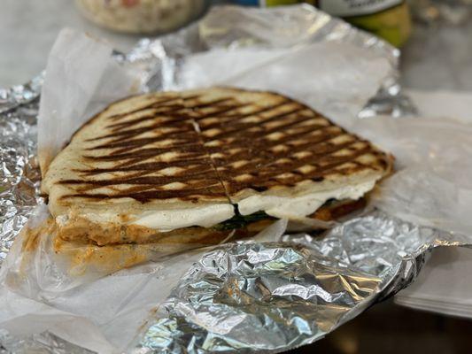 BUFFALO CHICKEN PARM PANINI