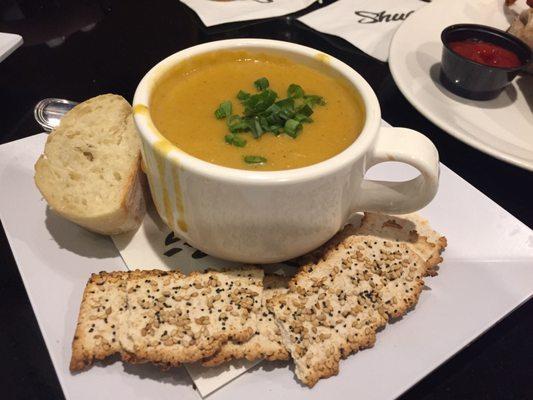 Butternut squash soup