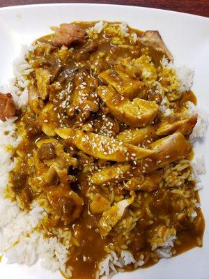 Curry chicken