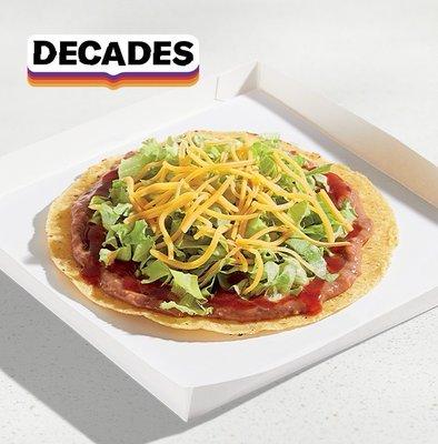 Advertised good looking tostada.