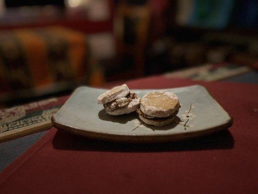 Alfajores Cookies (complementary from our server)