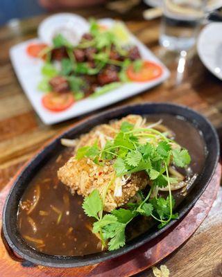 Cá Hấp - Steamed Sea Bass