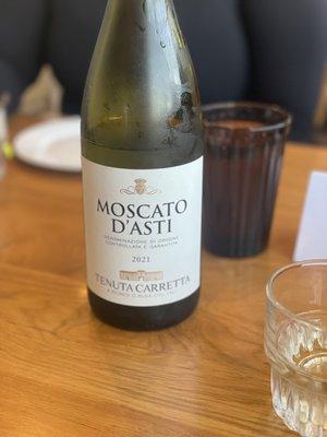 A very smooth moscato