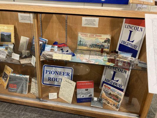 Lincoln Highway memorabilia