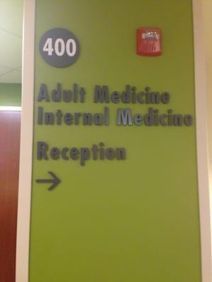 Adult medicine 5 floor