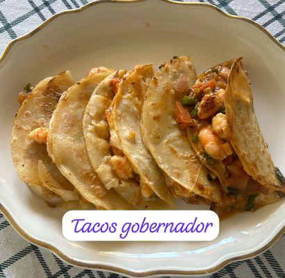 Tacos gobernador