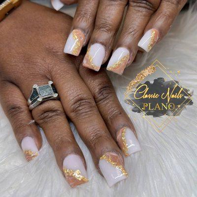 For those who adore the sleek look of square nails, our designs are just what you've been looking for!