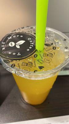 Mango green tea