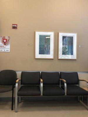 Emergency room waiting area