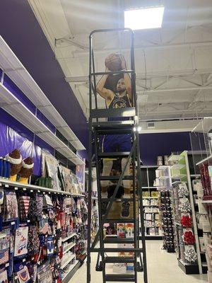 I seen curry at party city today lol love it !!