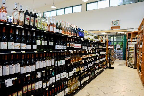 Did you know we have an entire wine section with organic wine?