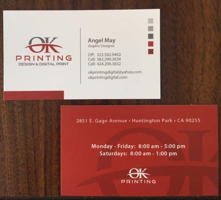 personalize your business card