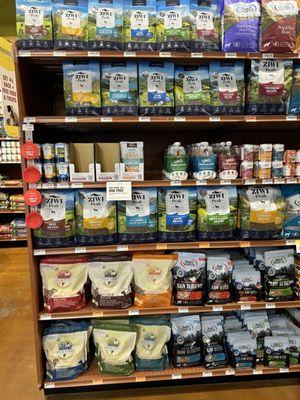 Lots of Ziwi pet food available.