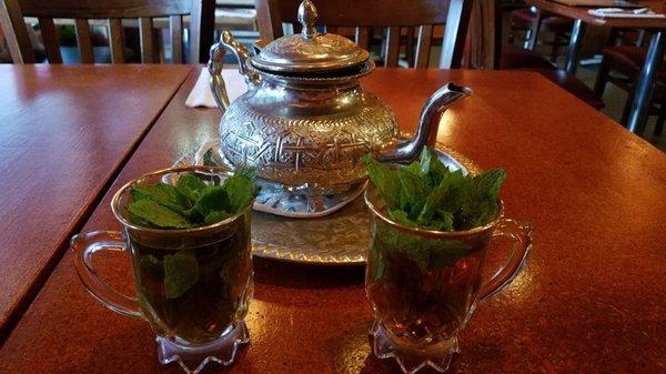 Mint tea!