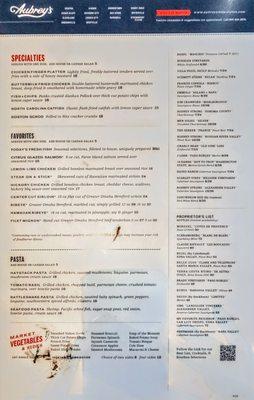 Menu 7/27/23