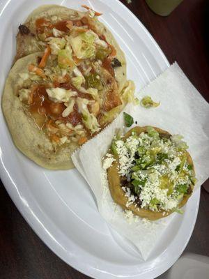 Sopes and Popusas