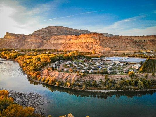 Breathtaking views at Palisade Basecamp!