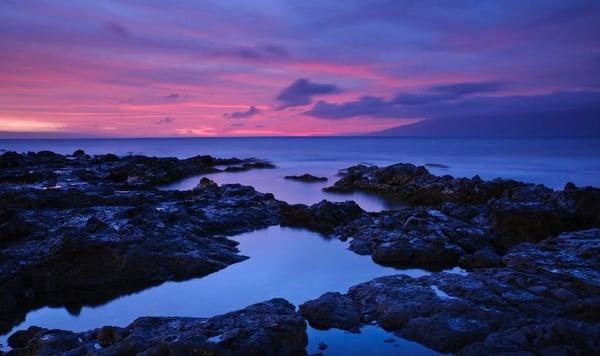 Beautiful tide pools and sunset!