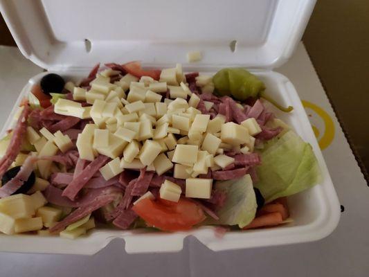 Small antipasto salad