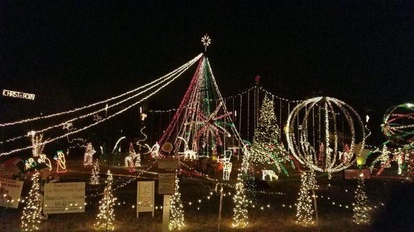 Lake Myra Christmas Lights