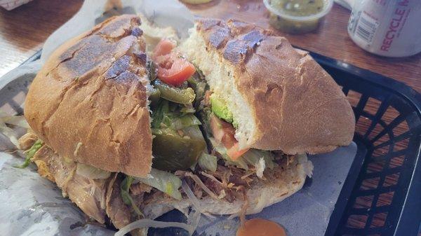 Carnitas Torta