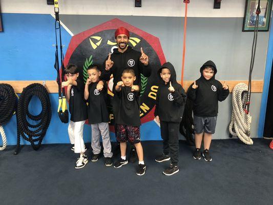 Youth Boxing program ages 5-10.