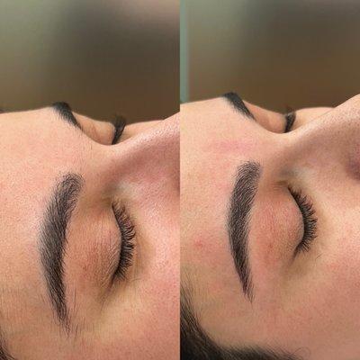 Eyebrow clean up