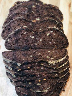 Chocolate walnut sourdough