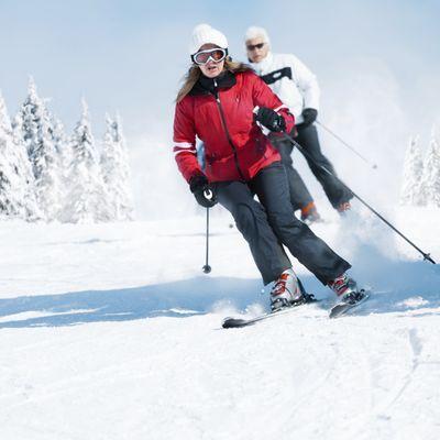 The sound of snow underneath skis is a favorite sound.