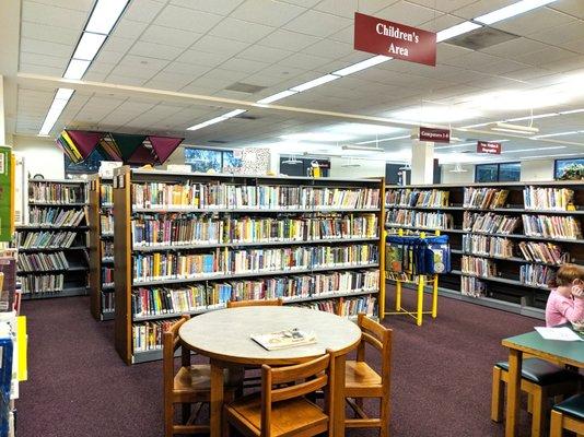 Aston Public Library -- interior