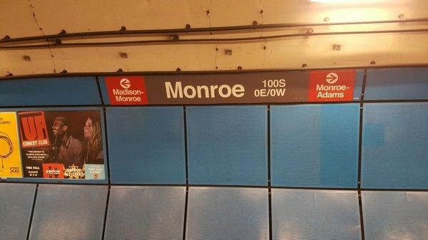 Monroe St. Red Line Station